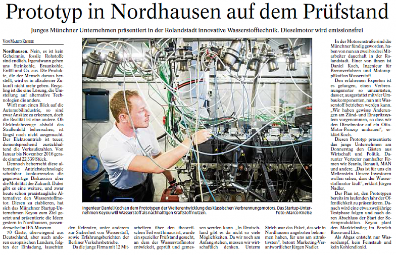 Presse (Foto: Thüringer Allg.)