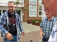 Erik Pilgermann mit Famulus 40 in Nordhausen (Foto: Geiger)