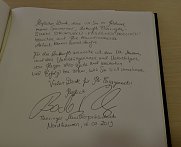 Besucherbuch (Foto: IFA Museum)