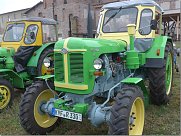 Oldisleben, die Schlepper des Hartmut Böttner (Foto: W.Geiger, K. Bierwisch)