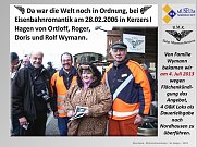 Loks aus der Schweiz (Foto: W. Geiger)