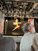 Die Bühne im Bauhaus (Foto: HG Franke)