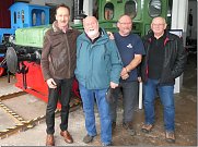 M. Richter beim Besuch in Nordhausen (Foto: W.Geiger)