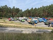 Besuch auf der Teststrecke Horstwalde (Foto: IFA-Museum)