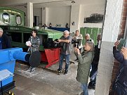 Start der 90 j&auml;hrigen Lok LD 2 (Foto: IFA-Museum )