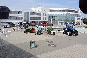 Ausstellung nach dem Protest der Bauern