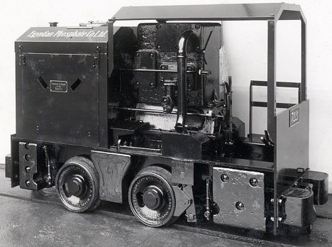 Bild: Bild 2: Grubenlokomotive 11 PS bauj. 1936 geliefert an Egyptian Phosphate