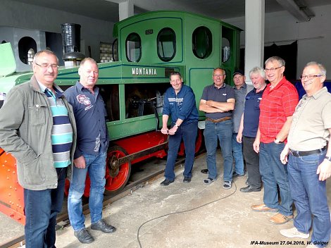 Besuchergruppe (Foto: Geiger)