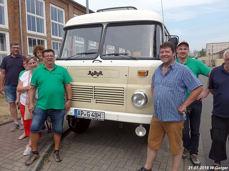 Traktorenfreunde Remda (Foto: Wilfried Geiger)