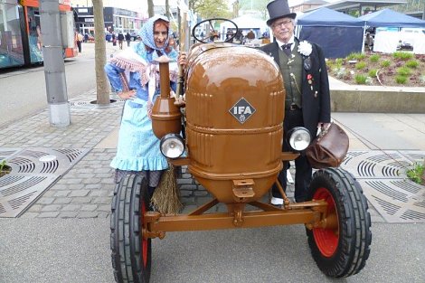 Bahnhofsfest (Foto: IFA-Museum) Bahnhofsfest (Foto: IFA-Museum)