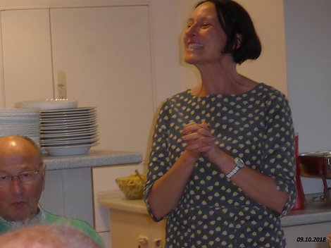 Die Chefin der Feuerkuppe (Foto: W. Geiger)