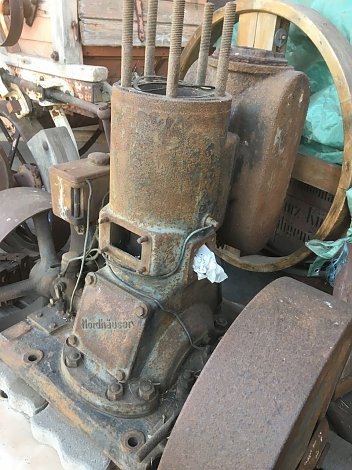 ein Scheunenfund ? (Foto: H.G.Franke)