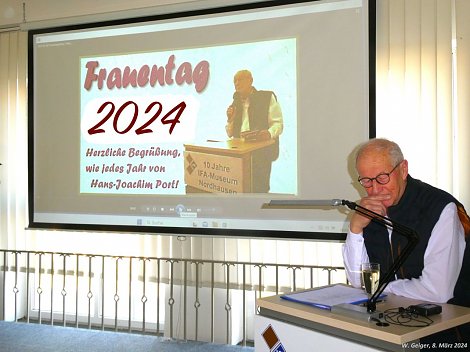 Begrüßung (Foto: W. Geiger)