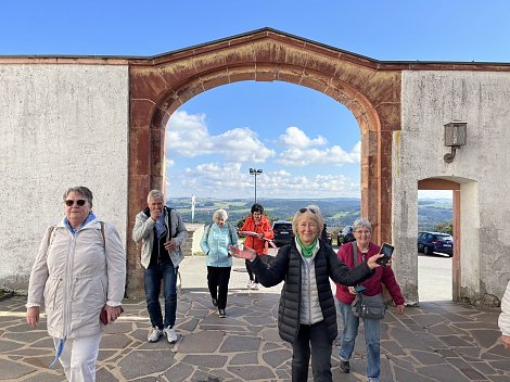 endlich auf der Burg (Foto: IFA-Museum)