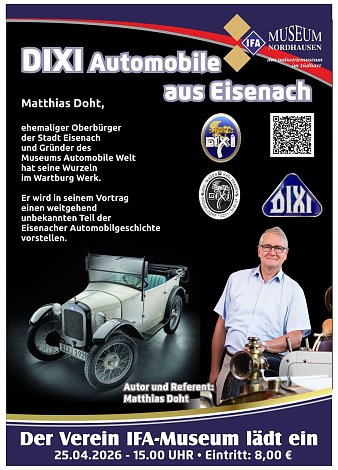 Vortrag DIXI Automobile aus Eisenach (Foto: &copy; script Studio Baumgarten)