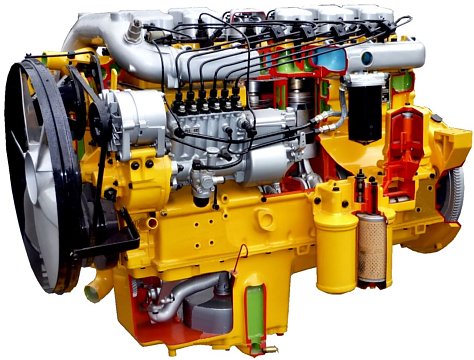 Bild: Bild 32: 180 PS-Motor 6 VD 13,5/12 f&uuml;r LKW L60