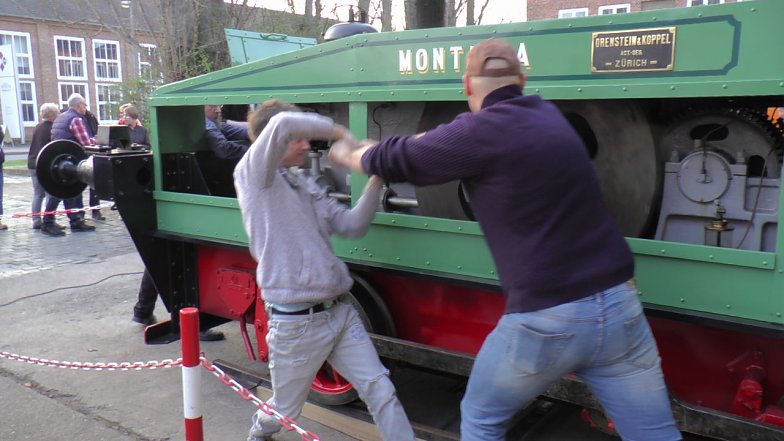 die Lock wird gestartet (Foto: Emmelmann)