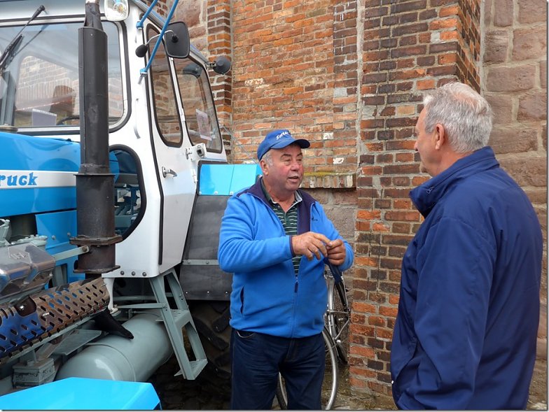 der Erbauer der Schlepper (Foto: W. Geiger)
