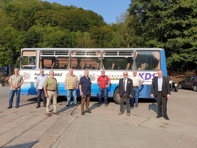 Vor den Steigung nach Sopfienhof ein kurzer Halt (Foto: T. Schwarz)