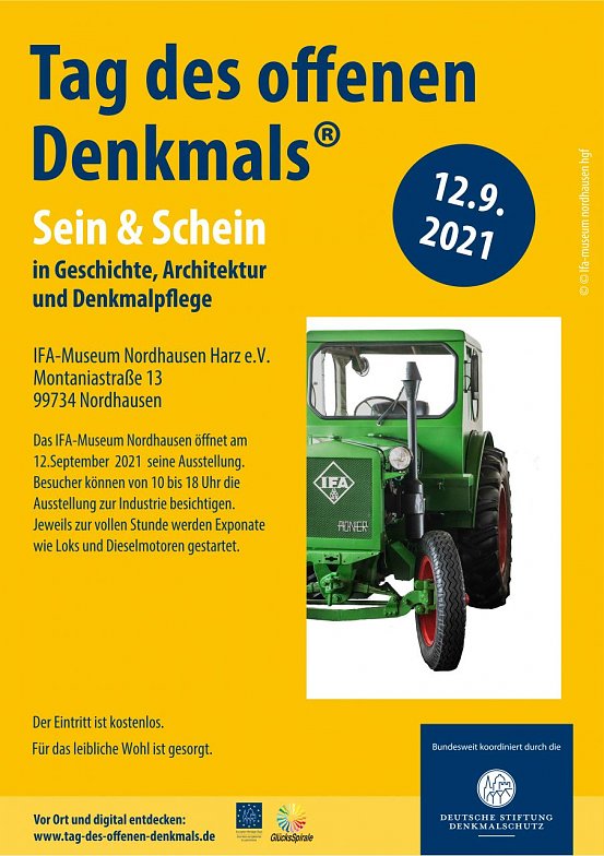 Plakat  (Foto: Stiftung Denkmalsschutz)