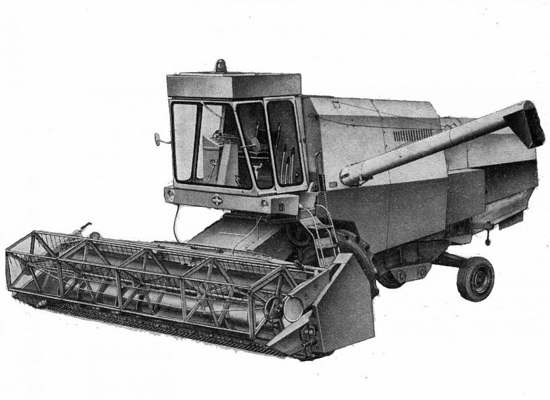 M&auml;hdrescher E 512/514 mit 4 VD 14,5 / 105 PS/110 PS / 65.929 St&uuml;ck (Foto: Bedienungsanleitung )