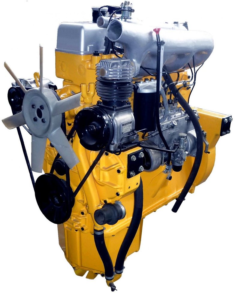 Bild: Motor 4 VD 14,5/12 SRW 4 Zylinder / Wasserk&uuml;hlung / Direkteinspritzung (MAN Lizenz) / 970.730 St&uuml;ck